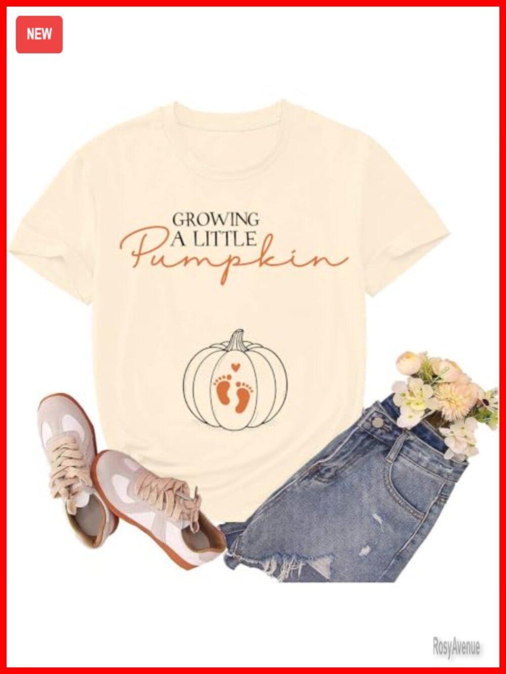 Maternity Halloween Pregnancy Announcement T-Shirt Short Sleeve